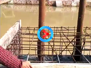 浙江麗水網(wǎng)紅橋施工現(xiàn)場(chǎng) 浙江麗水網(wǎng)紅橋施工現(xiàn)場(chǎng)